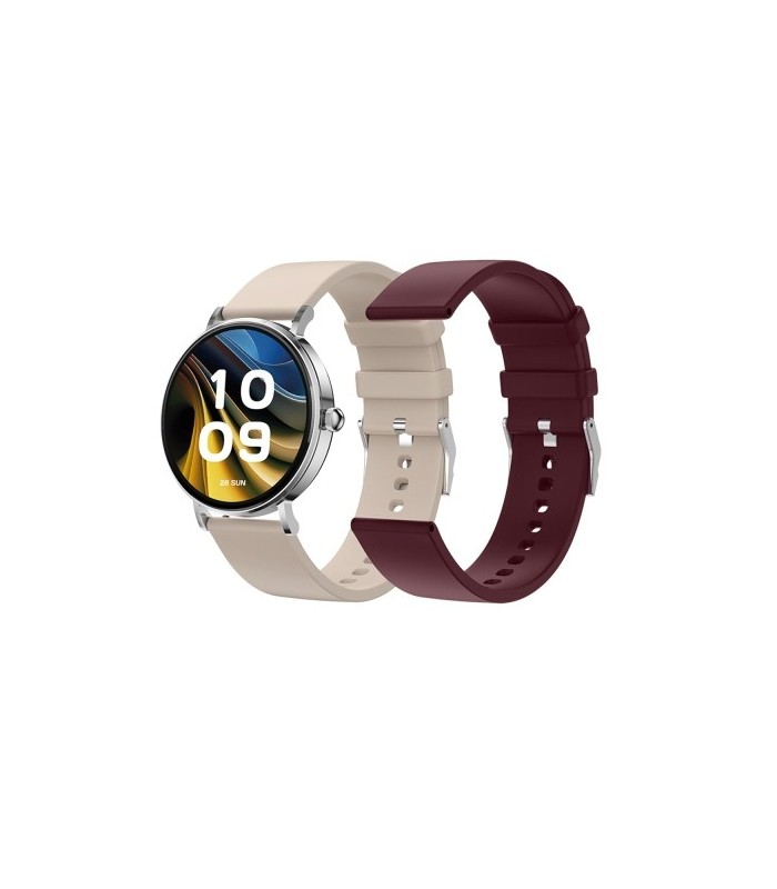 SMARTWATCH SPC SMARTEE DUO VELVET 9656B BLANCO - PANTALLA AMOLED 1 32" - BAT  HASTA 7 DIAS