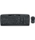 PACK INALAMBRICO TECLADO MULTIMEDIA + RATON 3 BOTONES LOGITECH MK330 NEGRO