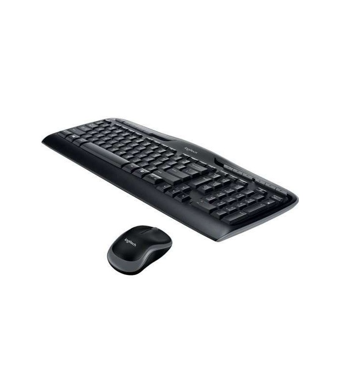 PACK INALAMBRICO TECLADO MULTIMEDIA + RATON 3 BOTONES LOGITECH MK330 NEGRO