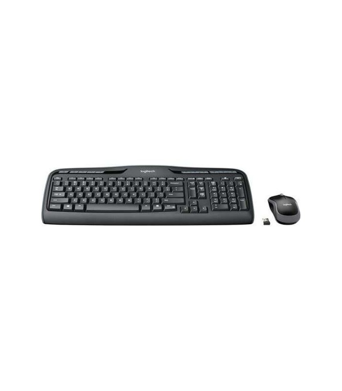 PACK INALAMBRICO TECLADO MULTIMEDIA + RATON 3 BOTONES LOGITECH MK330 NEGRO