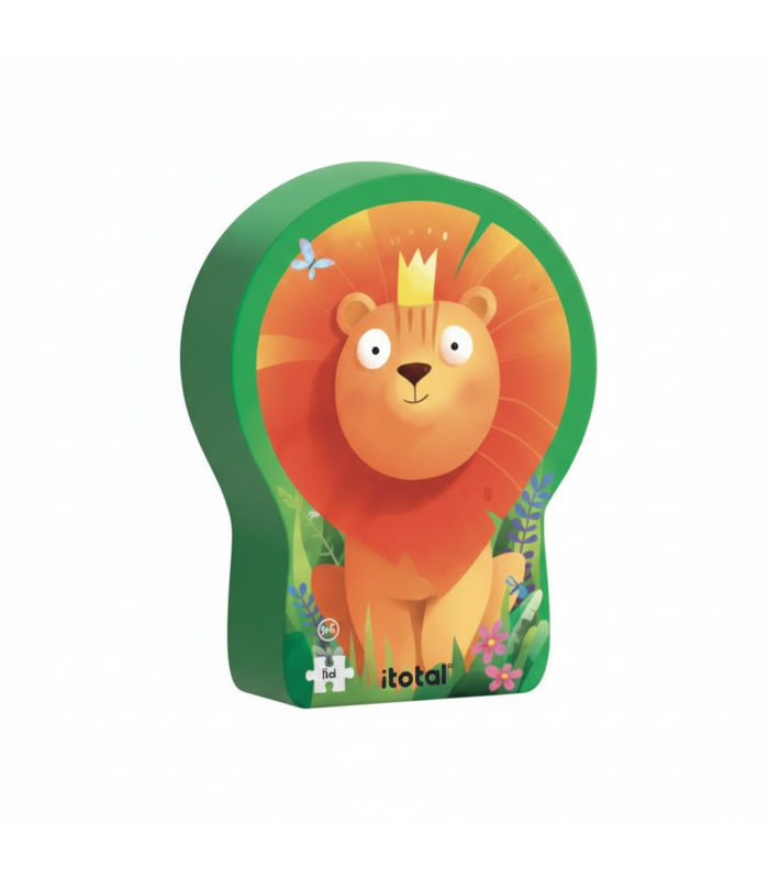 PUZZLE 49 PIEZAS EDAD 5+ ANIMAL LEON