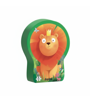 PUZZLE 49 PIEZAS EDAD 5+ ANIMAL LEON