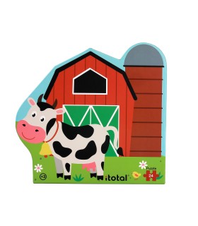 PUZZLE 24 PIEZAS EDAD 3+ GRANJA