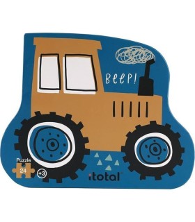 PUZZLE 24 PIEZAS EDAD3+ TRACTOR