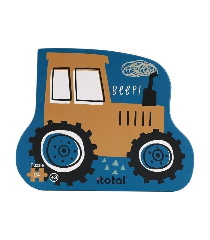 PUZZLE 24 PIEZAS EDAD3+ TRACTOR