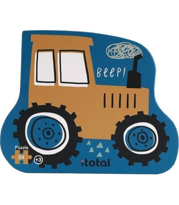 PUZZLE 24 PIEZAS EDAD3+ TRACTOR