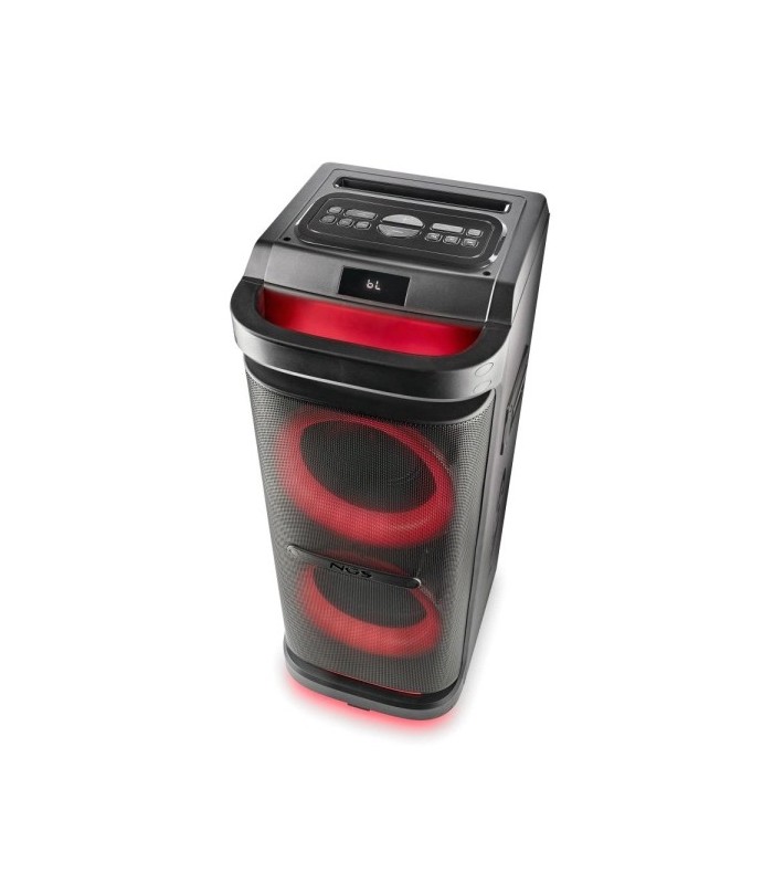ALTAVOZ WILD SPACE 2 NGS 2000W NEGRO -BLUETOOTH 5 3 , USB Y AUX  - ILUMINACION LED