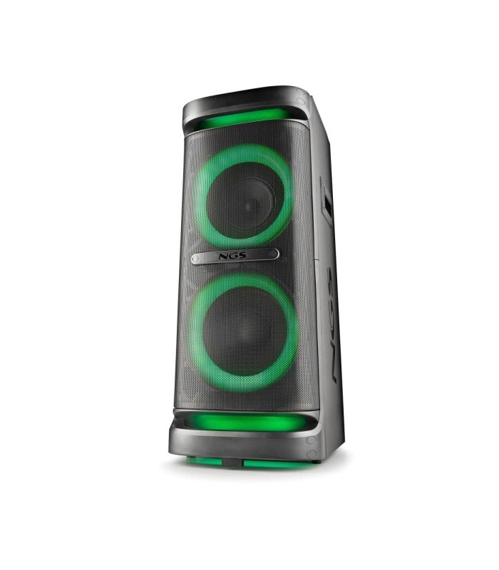 ALTAVOZ WILD SPACE 2 NGS 2000W NEGRO -BLUETOOTH 5 3 , USB Y AUX  - ILUMINACION LED