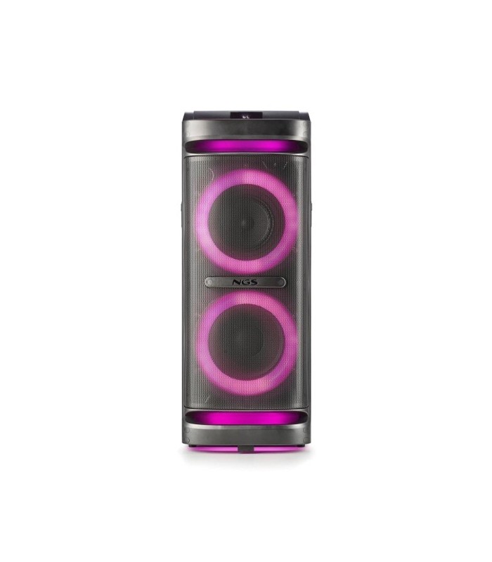 ALTAVOZ WILD SPACE 2 NGS 2000W NEGRO -BLUETOOTH 5 3 , USB Y AUX  - ILUMINACION LED