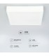 PLAFON SUPERFICIE DOWNLIGHT LED CUADRADO BLANCO VASAN GSC 18W LUZ BLANCA 6500K 1620 LUMENE
