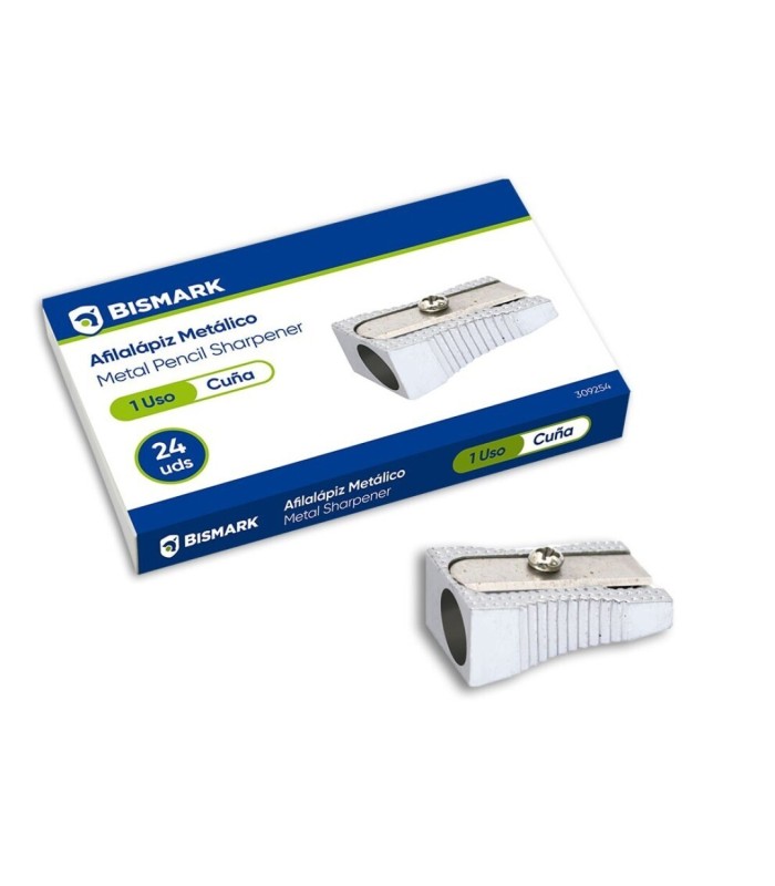 SACAPUNTAS METAL CUÑA BISMARK