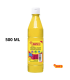 TEMPERA LIQUIDA AMARILLA JOVI 500ml - LAVABLE -COLORES MEZCLABLES