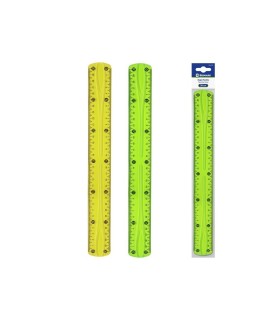 REGLA PVC FLEXIBLE 30 CM COLORES SURTIDOS BISMARK