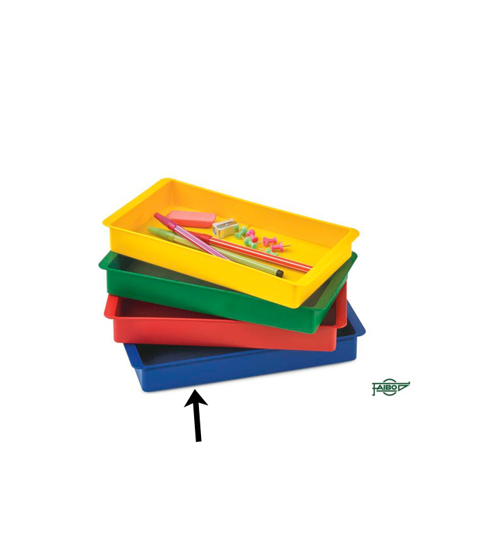 BANDEJA MULTIUSOS AZUL FAIBO 247x125x30mm