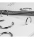 ENCUADERNADOR ANILLA METALICO APLI Ø 32MM CAJA DE 20 UNIDADES
