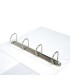 CARPETA CANGURO PVC 4X25MM BLANCO A4 CON BOLSA INTERIOR XS GRAFOPLÁS