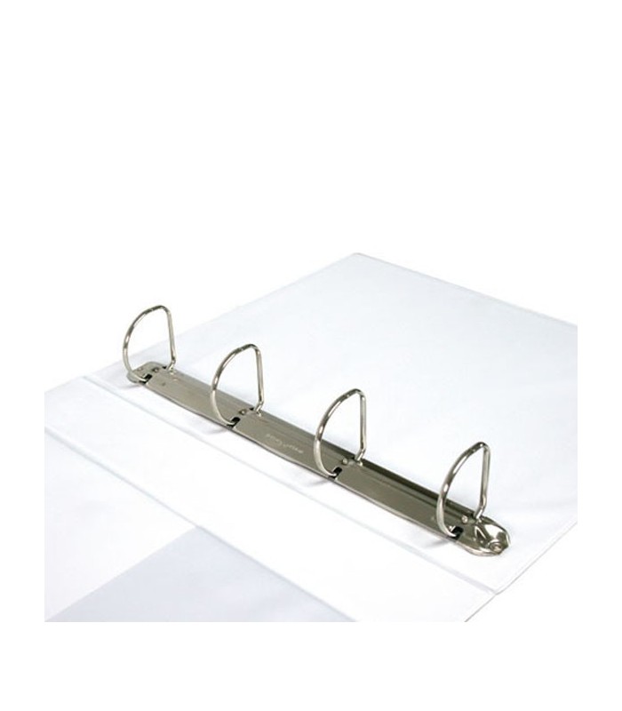 CARPETA CANGURO PVC 4X25MM BLANCO A4 CON BOLSA INTERIOR XS GRAFOPLÁS