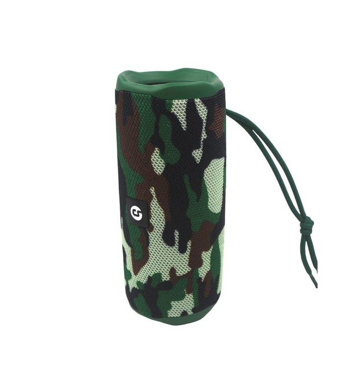 ALTAVOZ BLUETOOTH COOLSOUND STREET VIBE 10W MILITAR - USB, MICROSD - AUTONOMIA HASTA 3h 