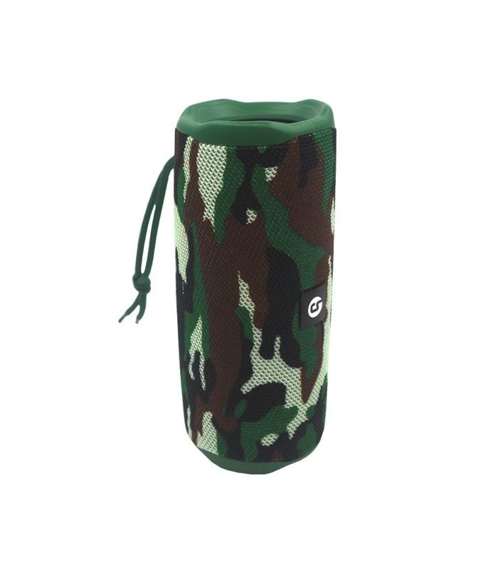 ALTAVOZ BLUETOOTH COOLSOUND STREET VIBE 10W MILITAR - USB, MICROSD - AUTONOMIA HASTA 3h 