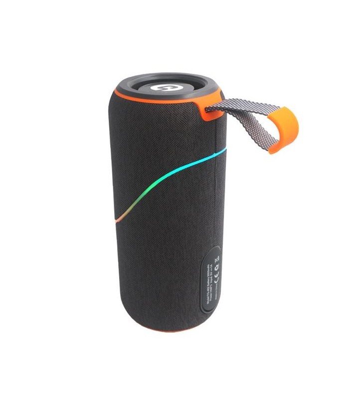 ALTAVOZ BLUETOOTH COOLSOUND RAINBOW BEAT 20W GRIS - USB, MICROSD Y AUX  - ILUMINACION RGB