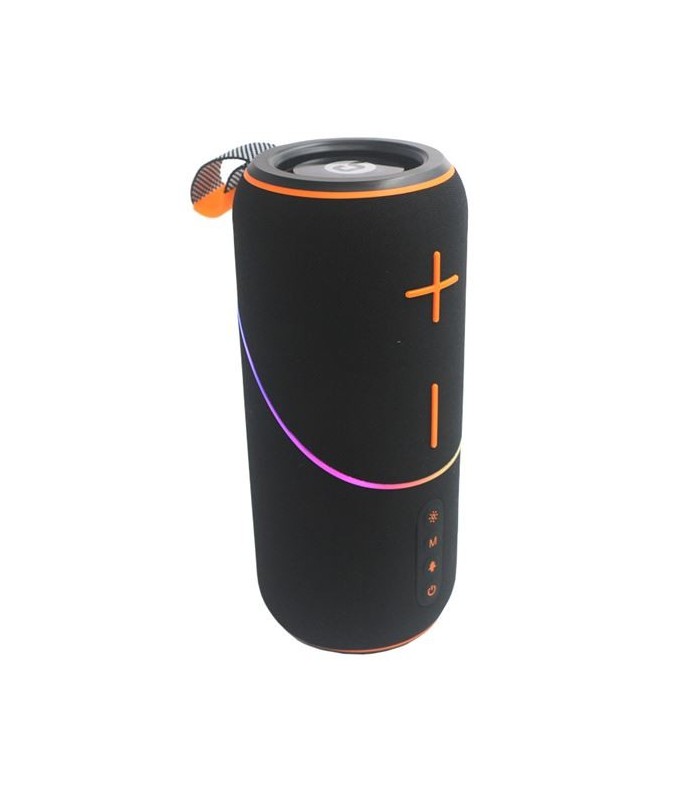 ALTAVOZ BLUETOOTH COOLSOUND RAINBOW BEAT 20W NEGRO - USB, MICROSD Y AUX  - ILUMINACION RGB