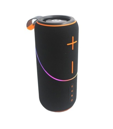 ALTAVOZ BLUETOOTH COOLSOUND RAINBOW BEAT 20W NEGRO - USB, MICROSD Y AUX  - ILUMINACION RGB