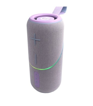 ALTAVOZ BLUETOOTH COOLSOUND RAINBOW BEAT 20W VIOLETA - USB, MICROSD Y AUX  - ILUMINACION R