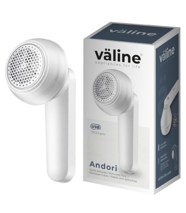 QUITAPELUSAS ELECTRICO ANDORI GSC RECARGABLE - COLOR BLANCO - PUERTO DE CARGA USB-C