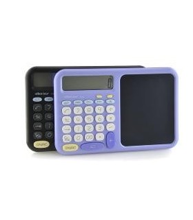 CALCULADORA HANDWRITING PAD FRAGA - PANTALLA DE ESCRITURA - BOLIGRAFO EXTRAIBLE - COLORES