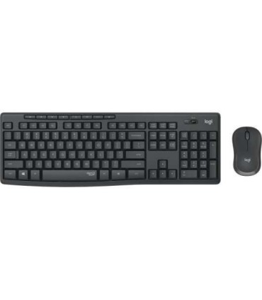 PACK TECLADO INALAMBRICO + RATON 3 BOTONES 1000dpi LOGITECH MK295 NEGRO