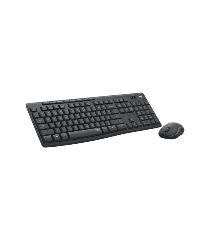 PACK TECLADO INALAMBRICO + RATON 3 BOTONES 1000dpi LOGITECH MK295 NEGRO