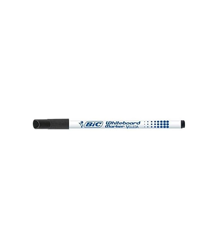 ROTULADOR PIZARRA BLANCA BIC VELLEDA NEGRO PUNTA FINE