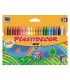 CERAS BIC KIDS PLASTIDECOR 24 COLORES EXTRARESISTENTES
