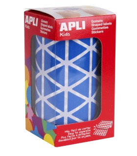 GOMET TRIANGULO AZUL 20MM APLI