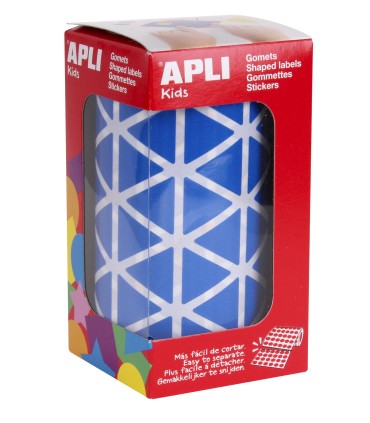 GOMET TRIANGULO AZUL 20MM APLI