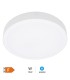 PLAFON SUPERFICIE DOWNLIGHT LED REDONDO BOGUR BLANCO 18W LUZ BLANCA 6500K 1620 LUMENES