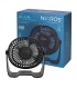 MINI VENTILADOR SOBREMESA CON USB ALUA GSC 3W Ø15cm NEGRO