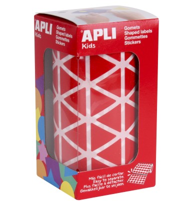 GOMET TRIANGULO ROJO 20MM APLI