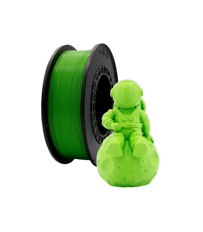 FILAMENTO 3D PLA VERDE MANZANA - DIAMETRO 1,75mm - BOBINA 1kg