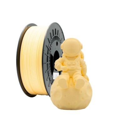 FILAMENTO 3D PLA MATE CREMA - DIAMETRO 1,75mm - BOBINA 1kg