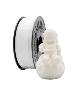 FILAMENTO 3D PLA MATE BLANCO - DIAMETRO 1,75mm - BOBINA 1kg