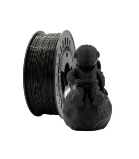 FILAMENTO 3D PLA MATE NEGRO - DIAMETRO 1,75mm - BOBINA 1kg