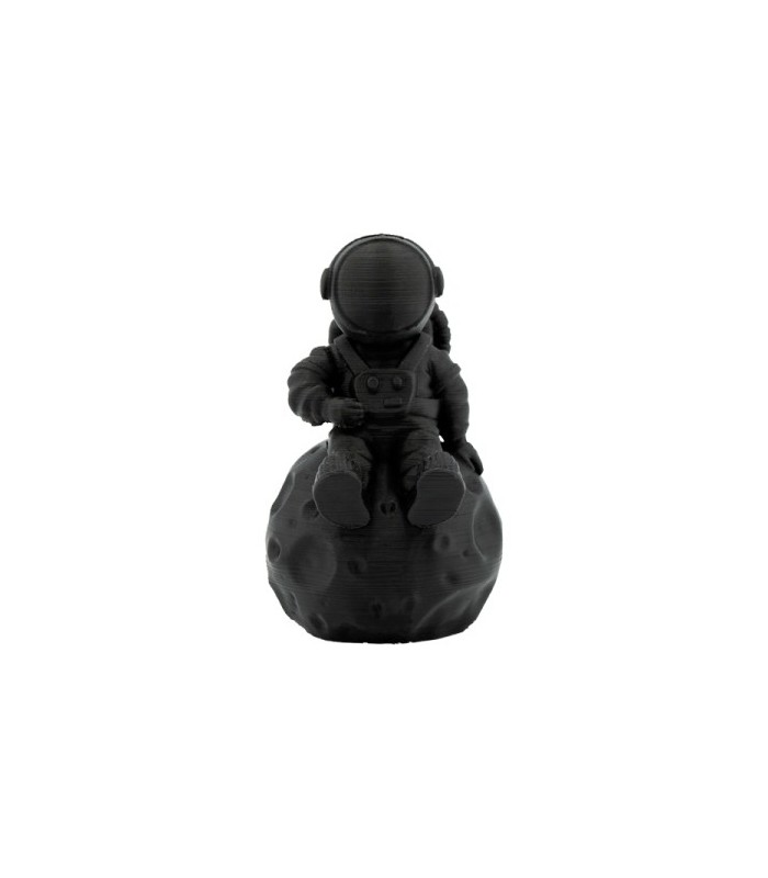 FILAMENTO 3D PLA MATE NEGRO - DIAMETRO 1,75mm - BOBINA 1kg