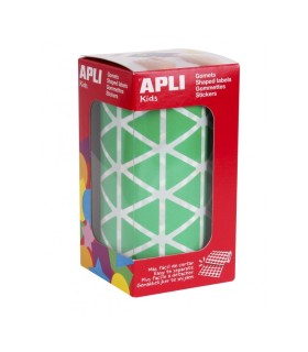 GOMET TRIANGULO VERDE 20MM APLI