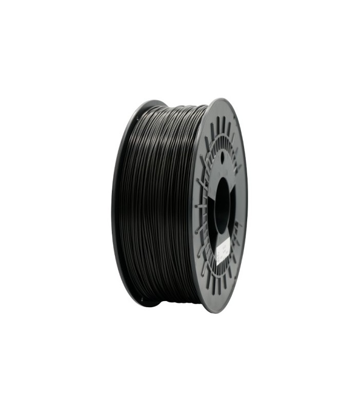 FILAMENTO 3D PLA MATE NEGRO - DIAMETRO 1,75mm - BOBINA 1kg