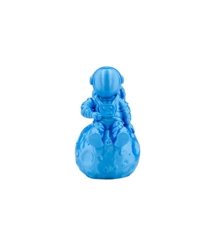 FILAMENTO 3D PLA SILK AZUL - DIAMETRO 1,75mm - BOBINA 1kg