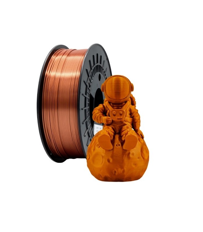 FILAMENTO 3D PLA SILK COBRE - DIAMETRO 1,75mm - BOBINA 1kg