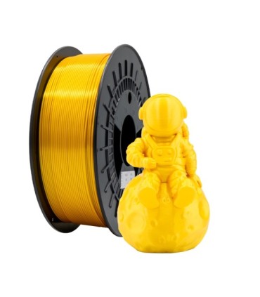 FILAMENTO 3D PLA SILK ORO - DIAMETRO 1,75mm - BOBINA 1kg