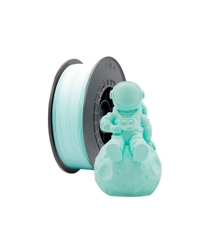 FILAMENTO 3D PLA TURQUESA CLARO - DIAMETRO 1,75mm - BOBINA 1kg