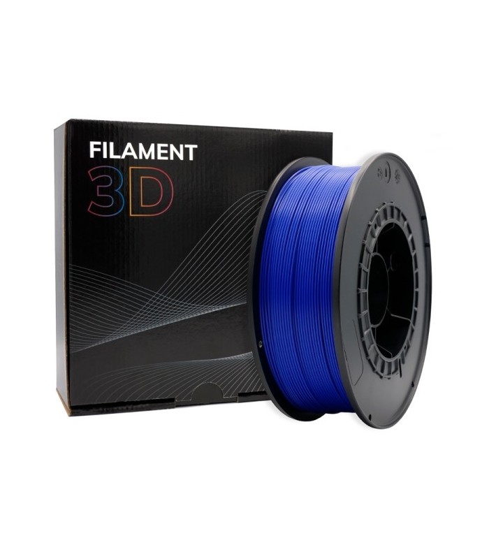 FILAMENTO 3D PLA AZUL NOCHE - DIAMETRO 1,75mm - BOBINA 1kg